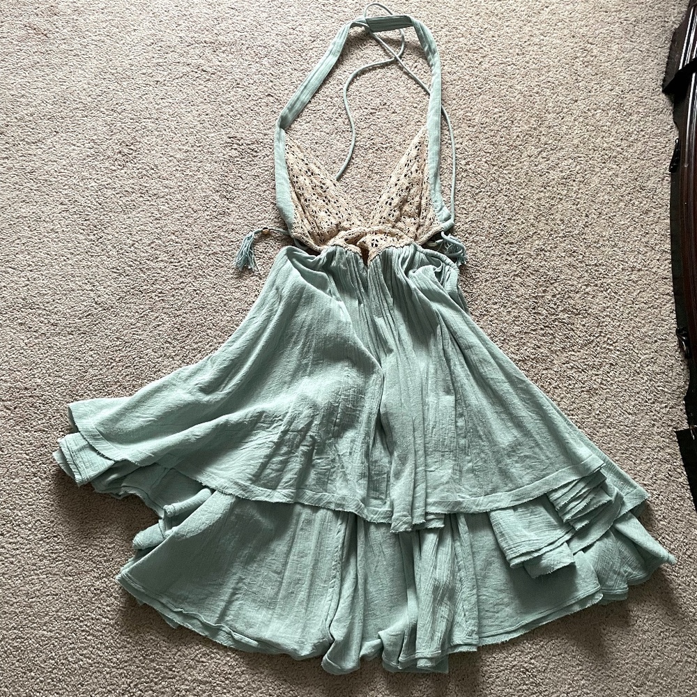 NWOT - Free People - Crochet Dress - Size S